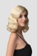 40s blonde pinup style wig with marcel waves: Lauren Cheap