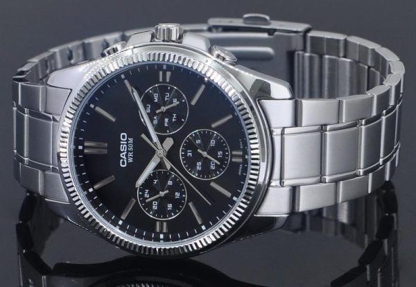 Casio - MTP-1375D-1AVDF - Stainless Steel Watch For Men Online