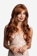 Long red auburn and blonde wig: Amanda Online Hot Sale