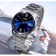 Casio MTP-V002D-2B3UDF - Stainless Steel Watch - For Men on Sale