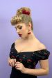 Curly bun hairpiece, rockabilly style: Toni Online now