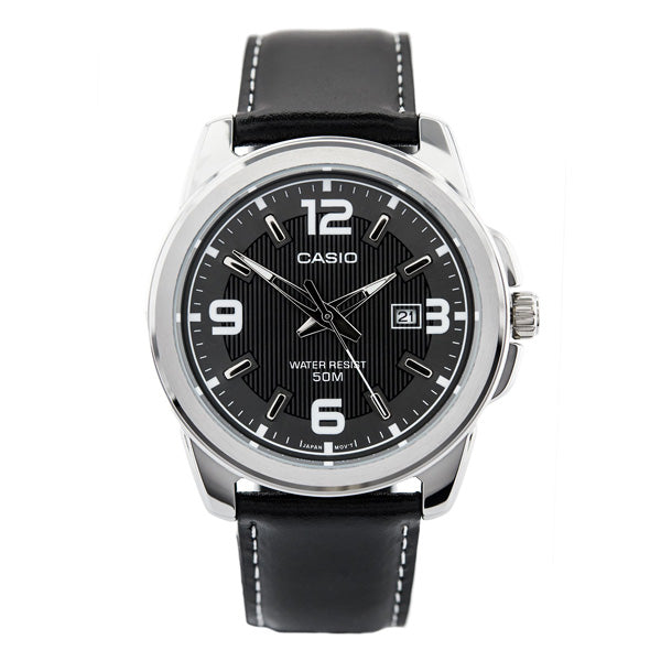 Casio - MTP-1314L-8AVDF - Leather Strap  Watch For Men Sale