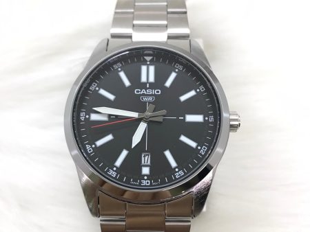 Casio - MTP-VD02D-1EUDF - Stainless Steel Wrist Watch for Men Online Hot Sale