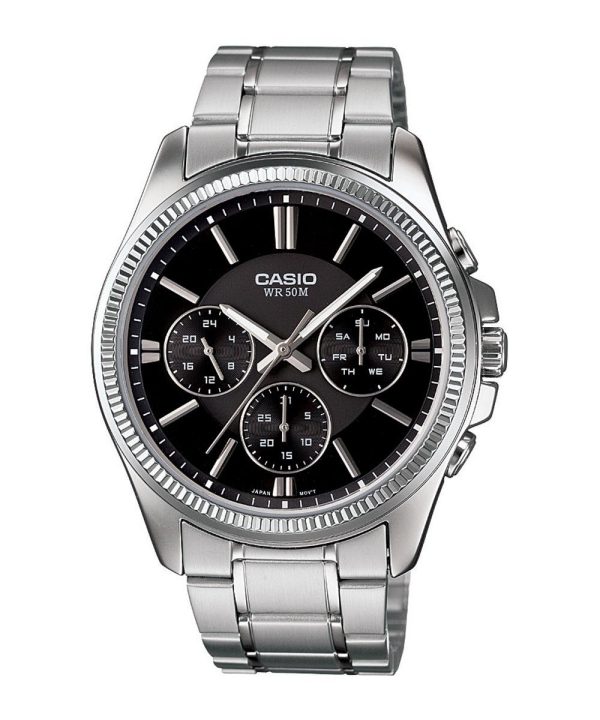 Casio - MTP-1375D-1AVDF - Stainless Steel Watch For Men Online