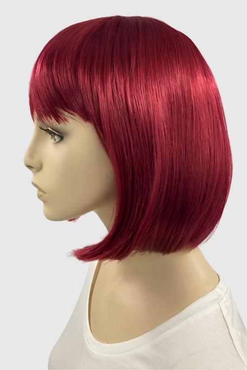 Cherry red bob wig, short: Clancy Online Hot Sale