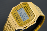 Casio General Vintage Gold Digital Watch – A168WG-9WDF For Discount