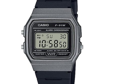 Casio - F-91WM-1BDF - Wrist Watch for Men - Vintage Series Online