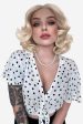 Blonde pinup wig, lace front, vintage style: Marilyn Sale