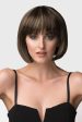 Chestnut brown bob wig with blonde highlights: Lorna For Discount