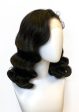 Black pinup wig, lace front: Tyra Online Sale