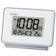 SEIKO LCD Dual Alarm Clock QHL068 Fashion