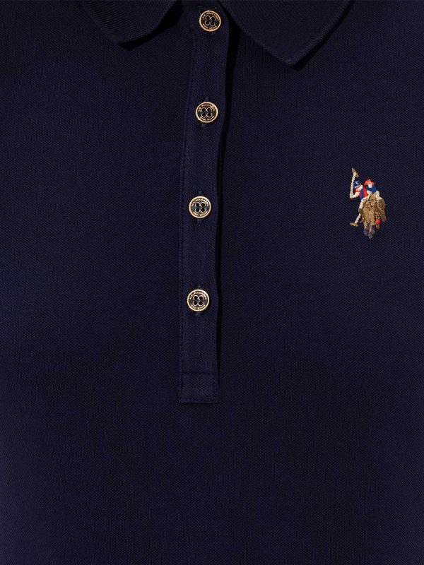 USPA Polo Shirt Women Navy VR033 USPOW051 MCH US Polo Assn. Online now