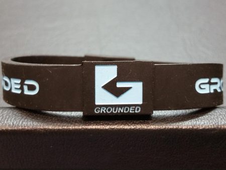 Grounded Energetic Wristband (Black Light Blue) on Sale