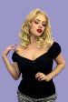 Blonde pinup wig, lace front: Irina Online now