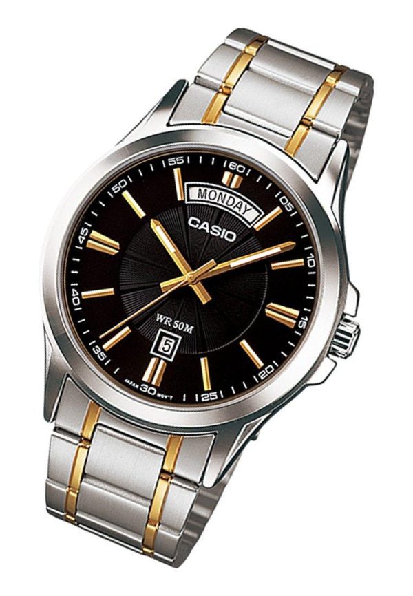 Casio - MTP-1381G-1AVDF- Stainless Steel Watch For Men Online