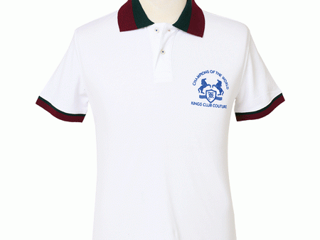 Kings Club Couture Polo Champions White Two Tone Men KCPCW002 For Sale