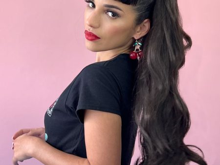 Long ponytail extension with soft waves: Sophie on Sale