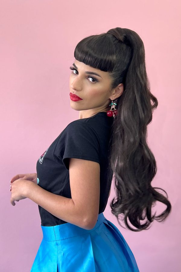 Long ponytail extension with soft waves: Sophie on Sale