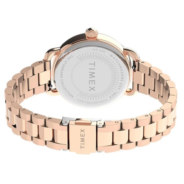 Timex Standard Rose Gold Stainless Steel Bracelet Watch TW2U14000 Online