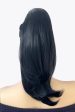 Long ponytail hairpiece, straight with flick: Clarisa Cheap