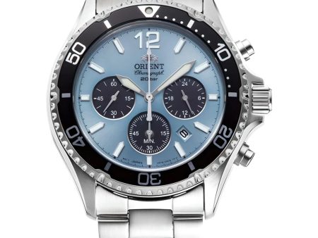 Orient MAKO Solar Chronograph RA-TX0206L Online Sale