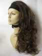 Brown half wig with blonde highlights with big loose curls: Nickie Hot on Sale