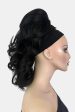 Curly ponytail extension clip-on hairpiece: Tulisa Supply