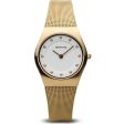 Bering Classic 11927-334 Brushed Gold 27 mm Women s Watch Cheap