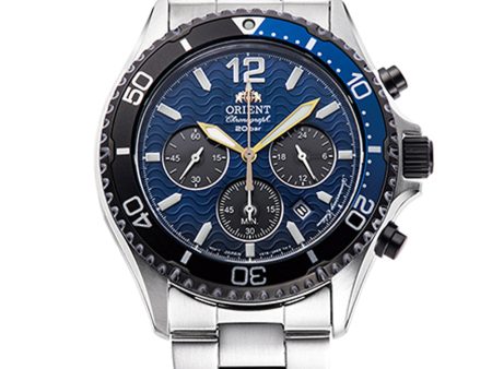 Orient MAKO Solar Chronograph RA-TX0208L Online Sale