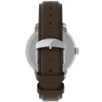 Timex EASY READER BOLD Brown Leather Strap Mens Watch TW2V21300 Sale