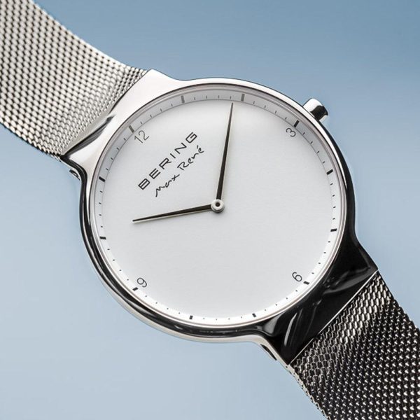 Bering Max René 15540-004 White 40 mm Unisex Watch Sale