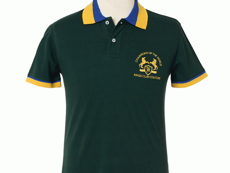 Kings Club Couture Polo Champions Green Two Tone Men KCPCW006 Cheap