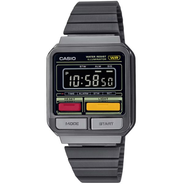 Casio Retro A120WEGG-1BDF For Cheap