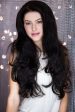 Brown half wig hairpiece with long loose curls: Chelsea For Cheap