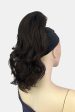 Curly ponytail extension clip-on hairpiece: Tulisa Supply