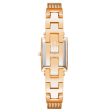 Anne Klein Rectangle Rose Gold Mesh Strap Ladies Watch AK 3882RGRG Hot on Sale