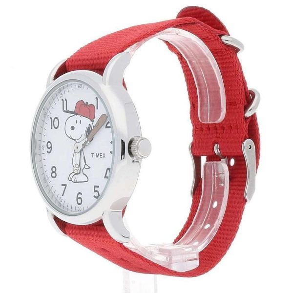 Unisex Timex Weekender Timex x Peanuts Snoopy Watch TW2R41400 For Discount