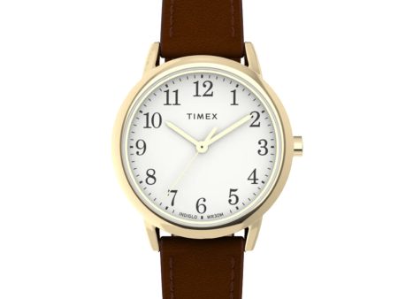 Timex EASY READER Ladies Eco-Friendly Sustainable Strap Watch TW2W32600 For Discount