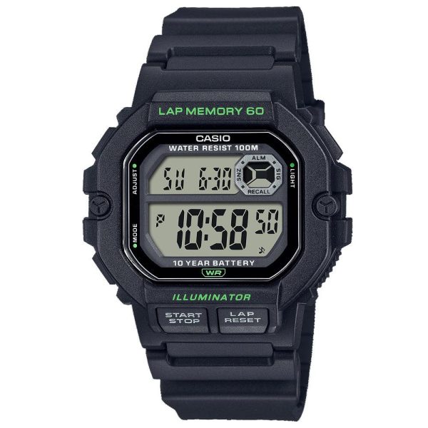 Casio SPORTS Digital WS-1400H-1AVDF For Sale