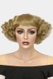 A short blonde vintage style wig with waves: Joy on Sale