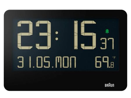 Braun 2 Way LCD Digital Wall and Table Clock BC14 on Sale