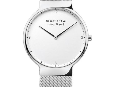 Bering Max René 15540-004 White 40 mm Unisex Watch Sale