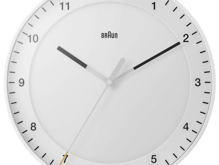 Braun Classic Analogue Wall Clock BC17 Fashion