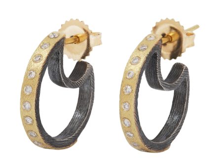 Small Mina Gold Hoops Fashion