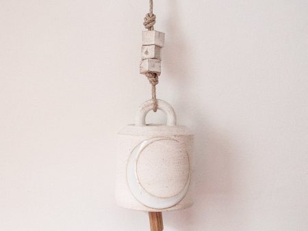 White Crescent Moon Wide Bell Supply