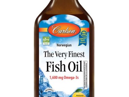 Carlson Vf Fish Oil Lemon 200 Ml Hot on Sale