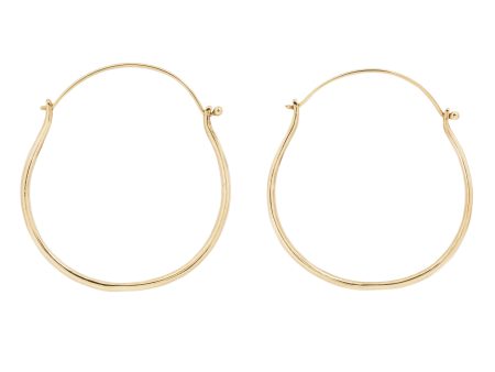 Gold Moritz Hoop Earrings on Sale