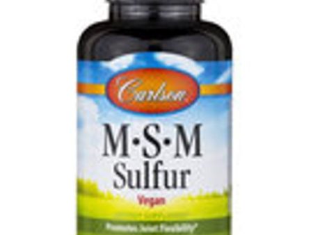 Carlson Msm Sulfur 90 Capsules Online Hot Sale