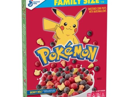 Cereal Berry Bolt Pokemon 10.3 Oz For Cheap