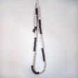 Small Black & White Press Bead Garland Online